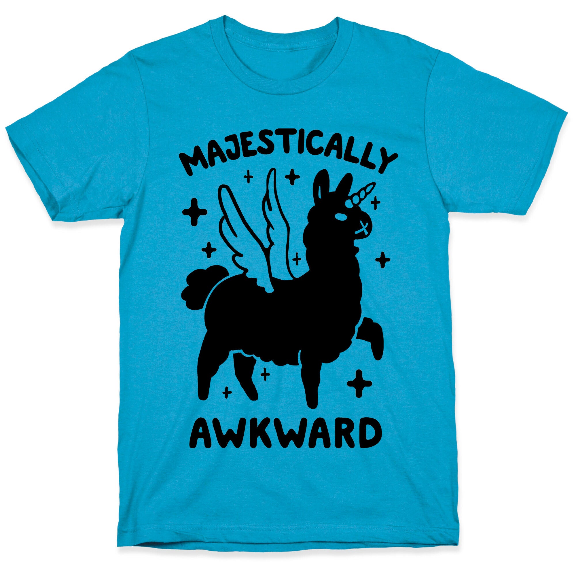 Majestically Awkward Llamicorn Unisex Triblend Tee